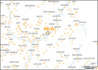 map of Pālri