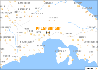 map of Palsabangan