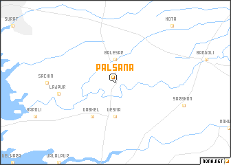 map of Palsāna