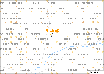 map of Pal Sek