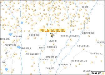 map of Palsigunung