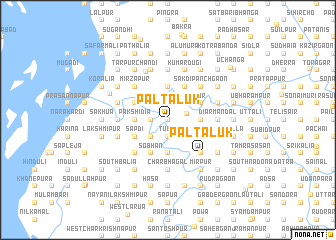 map of Pāl Tāluk