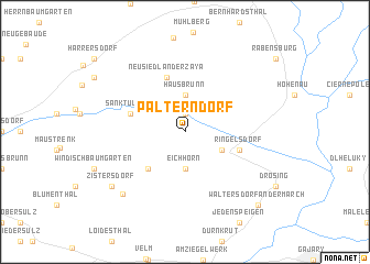 map of Palterndorf