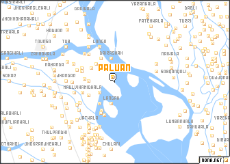 map of Palūān