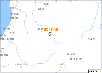 map of Paluda