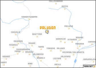 map of Paludon