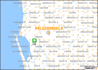 map of Palugahawela