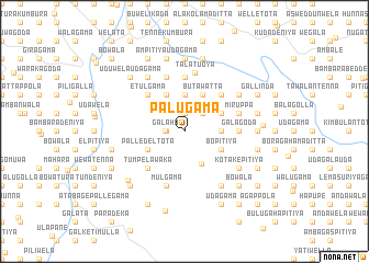 map of Palugama