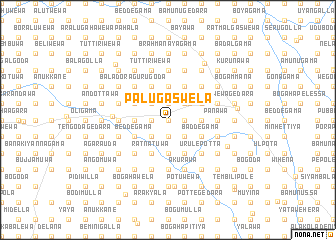 map of Palugaswela