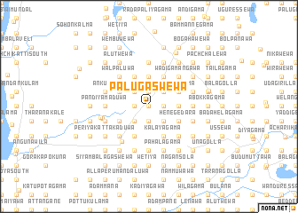 map of Palugaswewa