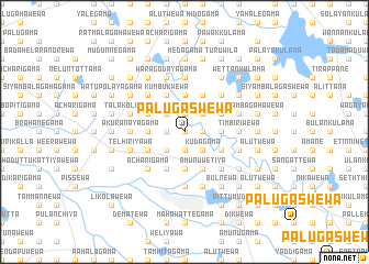 map of Palugaswewa