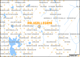 map of Palugollegama