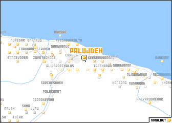 map of Pālūjdeh