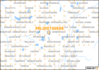 map of Paluketuwewa