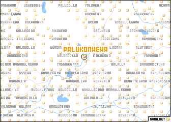 map of Palukonwewa