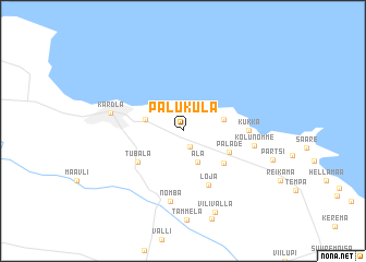 map of Paluküla