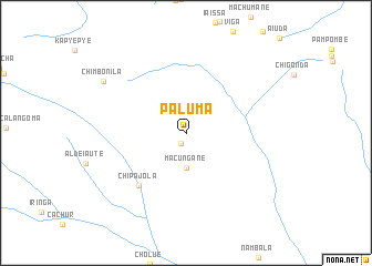 map of Paluma