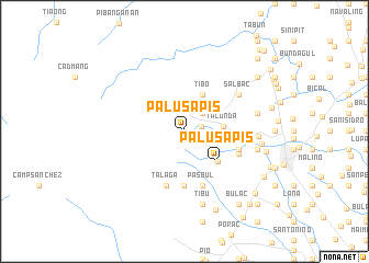 map of Palusapis