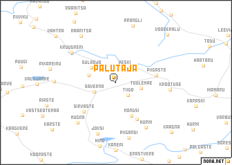 map of Palutaja