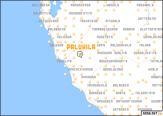 map of Paluwila