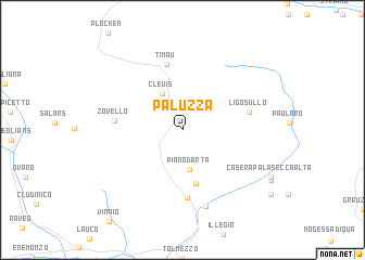 map of Paluzza