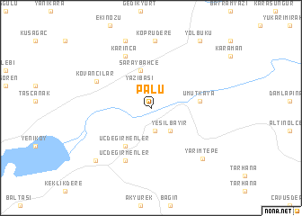 map of Palu