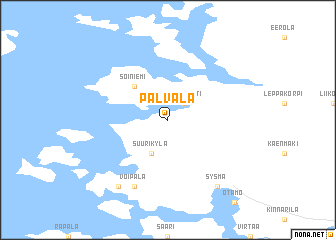 map of Palvala