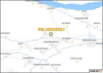 map of Palvan-Kandy