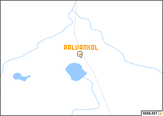 map of Palvankolʼ