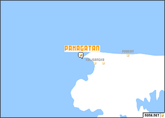 map of Pamagatan