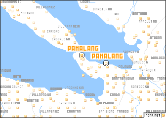 map of Pamalang