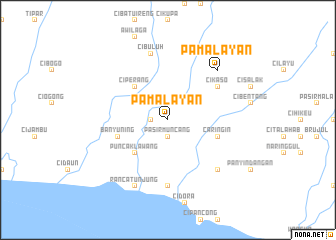 map of Pamalayan