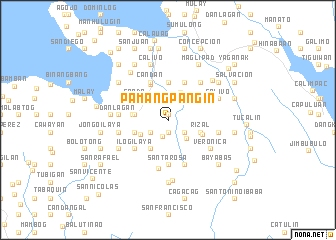 map of Pamangpañgin