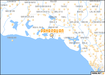 map of Pamarauan