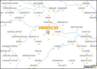 map of Pamarican