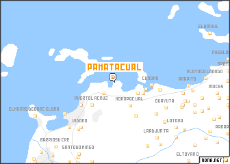 map of Pamatacual