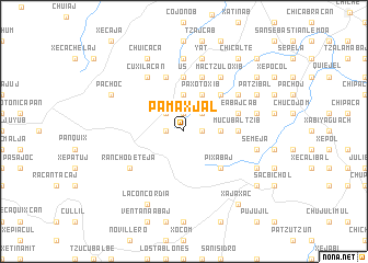 map of Pamaxjal