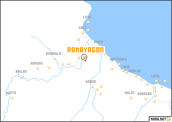 map of Pamayagon