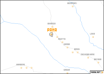 map of Pama