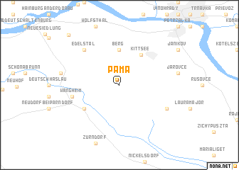 map of Pama
