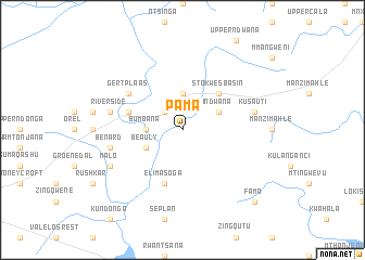 map of Pama