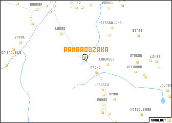 map of Pamba-Odzaka