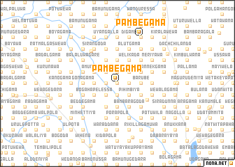 map of Pambegama