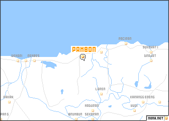 map of Pambon