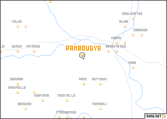 map of Pamboudyé