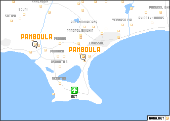 map of Pamboula
