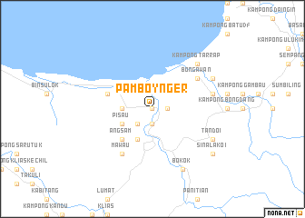 map of Pamboynger