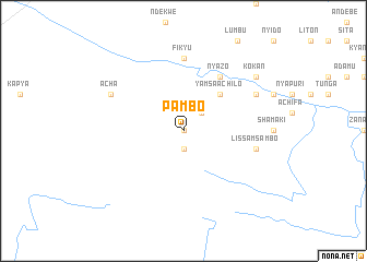 map of Pambo