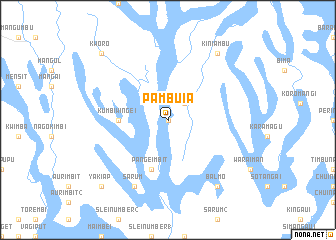 map of Pambuia