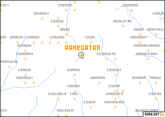 map of Pamegatan